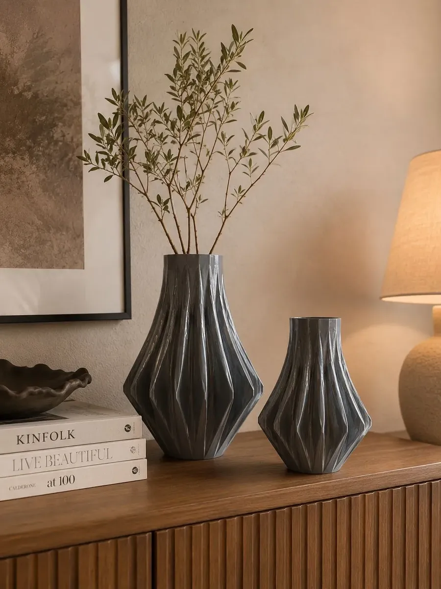 Vaso Decorativo 15cm Design Moderno